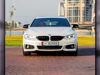 BMW  4-Series  420 I  2016  Automatic  68,000 Km  4 Cylinder  Rear Wheel Drive (RWD)  Sedan  White