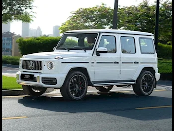 Mercedes-Benz  G-Class  63 AMG  2019  Automatic  31,900 Km  8 Cylinder  Four Wheel Drive (4WD)  SUV  White