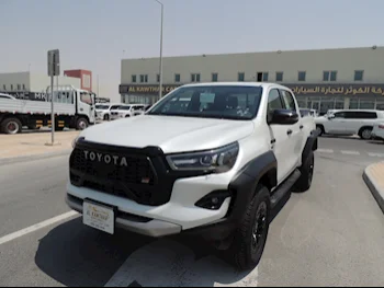 Toyota  Hilux  GR Sport  2024  Automatic  2,800 Km  6 Cylinder  Four Wheel Drive (4WD)  Pick Up  White  With Warranty