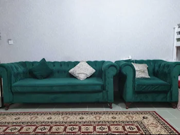 Sofas, Couches & Chairs - Velvet  - Green