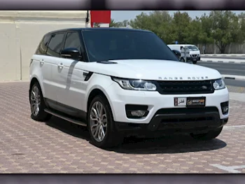 Land Rover  Range Rover  Sport Super charged  2014  Automatic  144,000 Km  8 Cylinder  Four Wheel Drive (4WD)  SUV  White