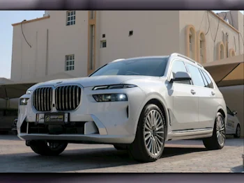 BMW  X-Series  X7 40i  2024  Automatic  4,000 Km  6 Cylinder  Four Wheel Drive (4WD)  SUV  White  With Warranty