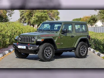 Jeep  Wrangler  Rubicon  2024  Automatic  0 Km  6 Cylinder  Four Wheel Drive (4WD)  SUV  Green  With Warranty