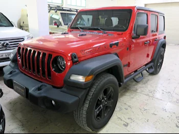 Jeep  Wrangler  2020  Automatic  94,000 Km  4 Cylinder  Four Wheel Drive (4WD)  SUV  Red