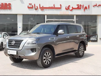 Nissan  Patrol  LE  2021  Automatic  130,000 Km  8 Cylinder  Four Wheel Drive (4WD)  SUV  Gray