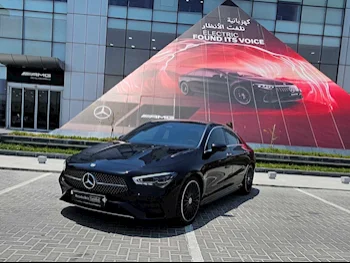 Mercedes-Benz  CLA  200  2024  Automatic  600 Km  4 Cylinder  Rear Wheel Drive (RWD)  Sedan  Black  With Warranty