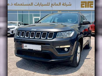 Jeep  Compass  longitude  2021  Automatic  58,000 Km  4 Cylinder  Four Wheel Drive (4WD)  SUV  Gray