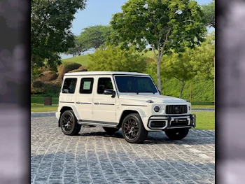 Mercedes-Benz  G-Class  63 AMG  2022  Automatic  49,300 Km  8 Cylinder  Four Wheel Drive (4WD)  SUV  White  With Warranty