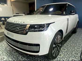 Land Rover  Range Rover  SV  2023  Automatic  14,000 Km  8 Cylinder  Four Wheel Drive (4WD)  SUV  White  With Warranty