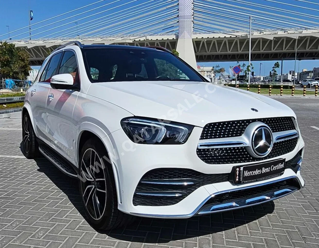 Mercedes-Benz  GLE  450 AMG  2023  Automatic  4,400 Km  6 Cylinder  Four Wheel Drive (4WD)  SUV  White  With Warranty
