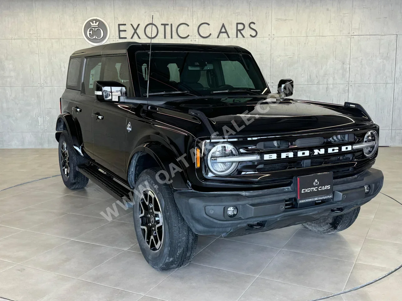 Ford  Bronco  Outer Banks  2022  Automatic  40,000 Km  6 Cylinder  All Wheel Drive (AWD)  SUV  Black  With Warranty