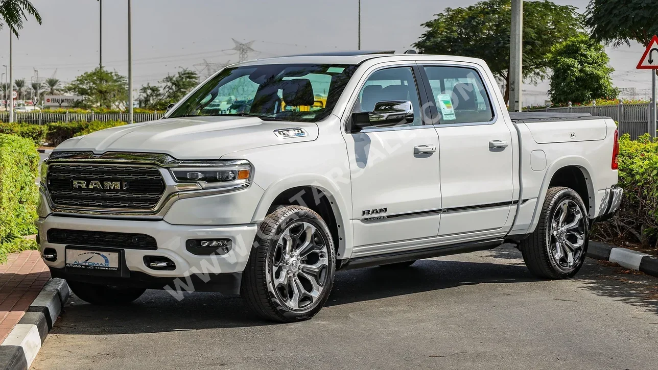 Dodge  Ram  Limited  2024  Automatic  0 Km  8 Cylinder  Four Wheel Drive (4WD)  Pick Up  White  With Warranty