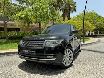 Land Rover  Range Rover  Vogue HSE  2015  Automatic  105,000 Km  8 Cylinder  Four Wheel Drive (4WD)  SUV  Black