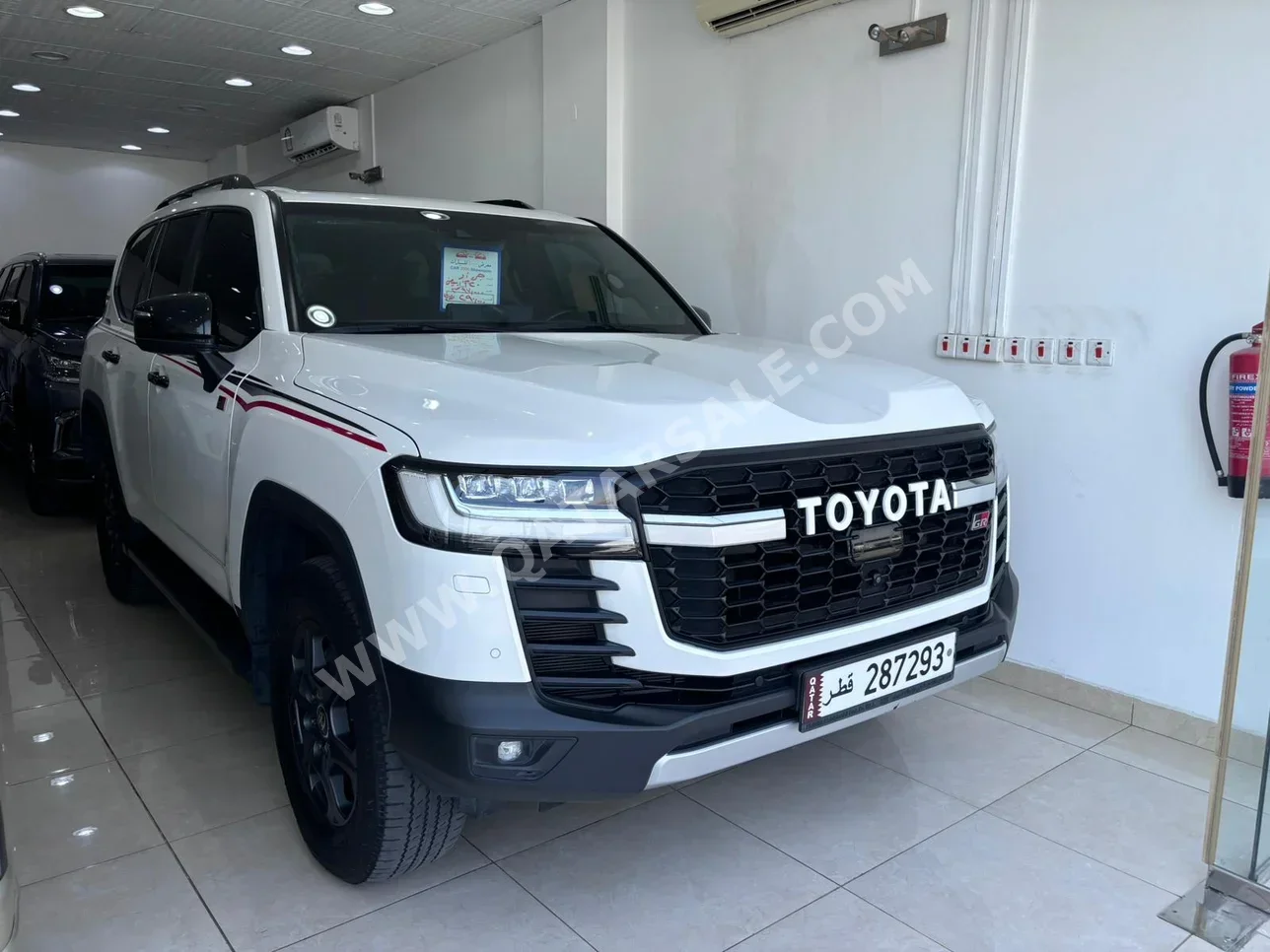 Toyota  Land Cruiser  GR Sport Twin Turbo  2022  Automatic  97,000 Km  6 Cylinder  Four Wheel Drive (4WD)  SUV  White  With Warranty