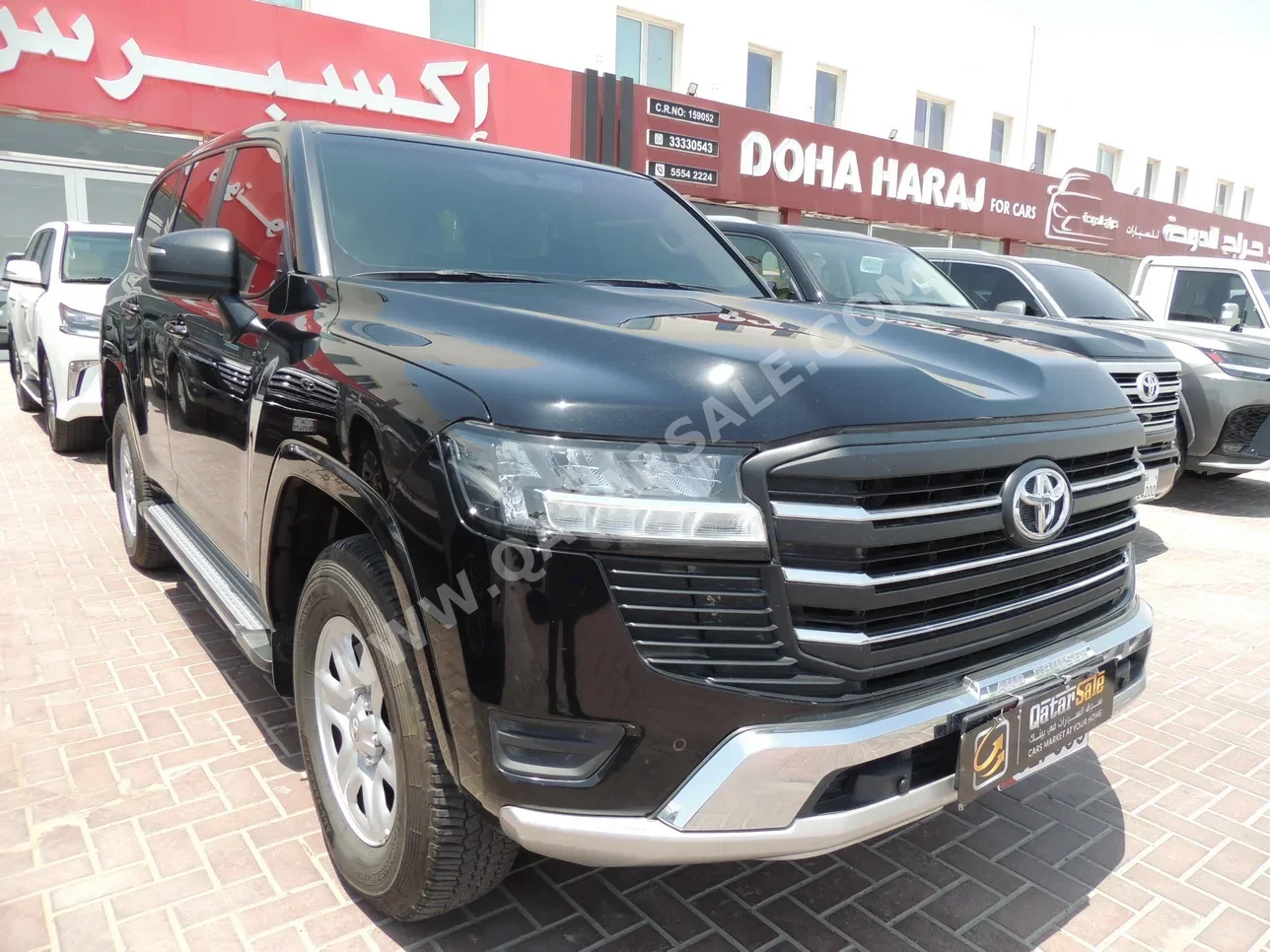 Toyota  Land Cruiser  G  2023  Automatic  67,000 Km  6 Cylinder  Four Wheel Drive (4WD)  SUV  Black  With Warranty