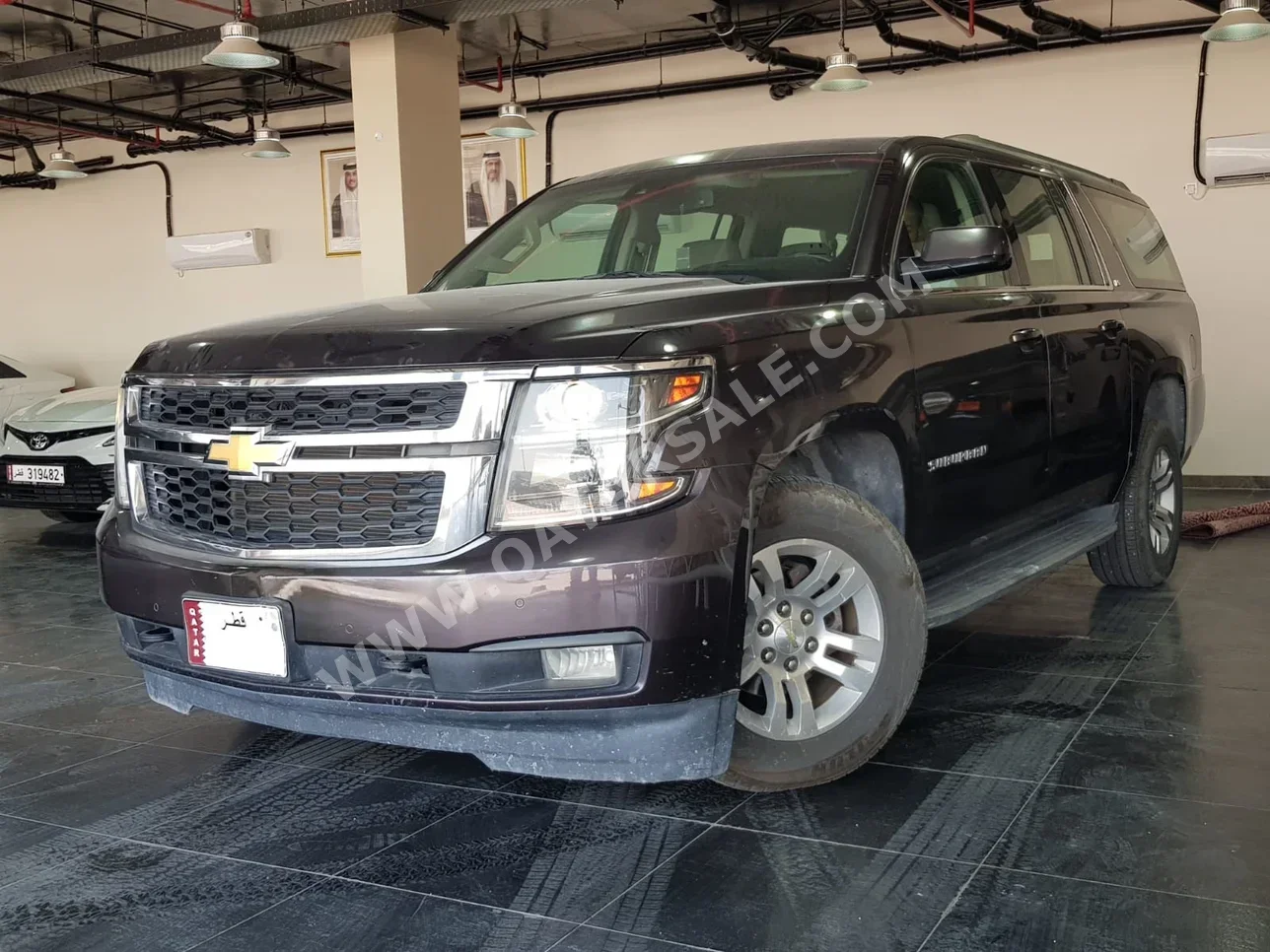 Chevrolet  Suburban  2016  Automatic  174,000 Km  8 Cylinder  Four Wheel Drive (4WD)  SUV  Brown