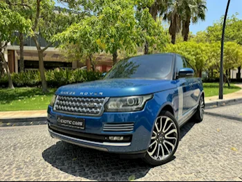 Land Rover  Range Rover  Vogue  Autobiography  2014  Automatic  81,000 Km  8 Cylinder  Four Wheel Drive (4WD)  SUV  Blue