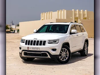 Jeep  Grand Cherokee  2015  Automatic  89,000 Km  6 Cylinder  Four Wheel Drive (4WD)  SUV  White