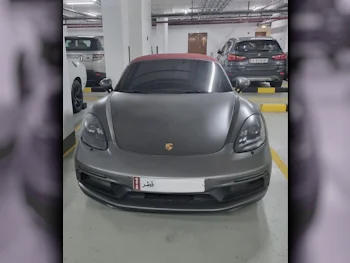 Porsche  Boxster  GTS  2019  Automatic  68,600 Km  4 Cylinder  Rear Wheel Drive (RWD)  Convertible  Gray  With Warranty