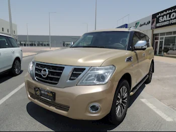 Nissan  Patrol  LE  2012  Automatic  335,000 Km  8 Cylinder  Four Wheel Drive (4WD)  SUV  Gold