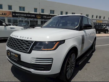Land Rover  Range Rover  Vogue HSE  2018  Automatic  116,000 Km  6 Cylinder  Four Wheel Drive (4WD)  SUV  White