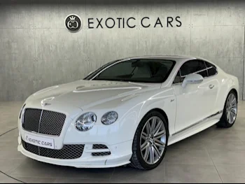 Bentley  Continental  GT Speed  2015  Automatic  58,000 Km  12 Cylinder  All Wheel Drive (AWD)  Sedan  White