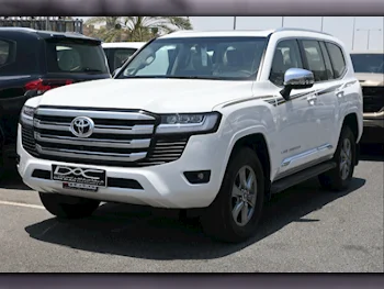 Toyota  Land Cruiser  VX Twin Turbo  2023  Automatic  1,000 Km  6 Cylinder  Four Wheel Drive (4WD)  SUV  White  With Warranty