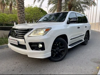 Lexus  LX  570 supercharger  2015  Automatic  212,000 Km  8 Cylinder  Four Wheel Drive (4WD)  SUV  White