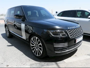 Land Rover  Range Rover  Vogue  Autobiography  2018  Automatic  92,000 Km  8 Cylinder  Four Wheel Drive (4WD)  SUV  Black