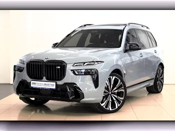BMW  X-Series  X7 M  2024  Automatic  2٬600 Km  8 Cylinder  Four Wheel Drive (4WD)  SUV  Gray  With Warranty