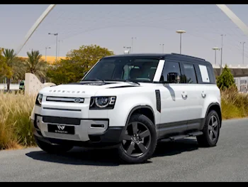 Land Rover  Defender  110  2023  Automatic  25,000 Km  4 Cylinder  Four Wheel Drive (4WD)  SUV  White  With Warranty
