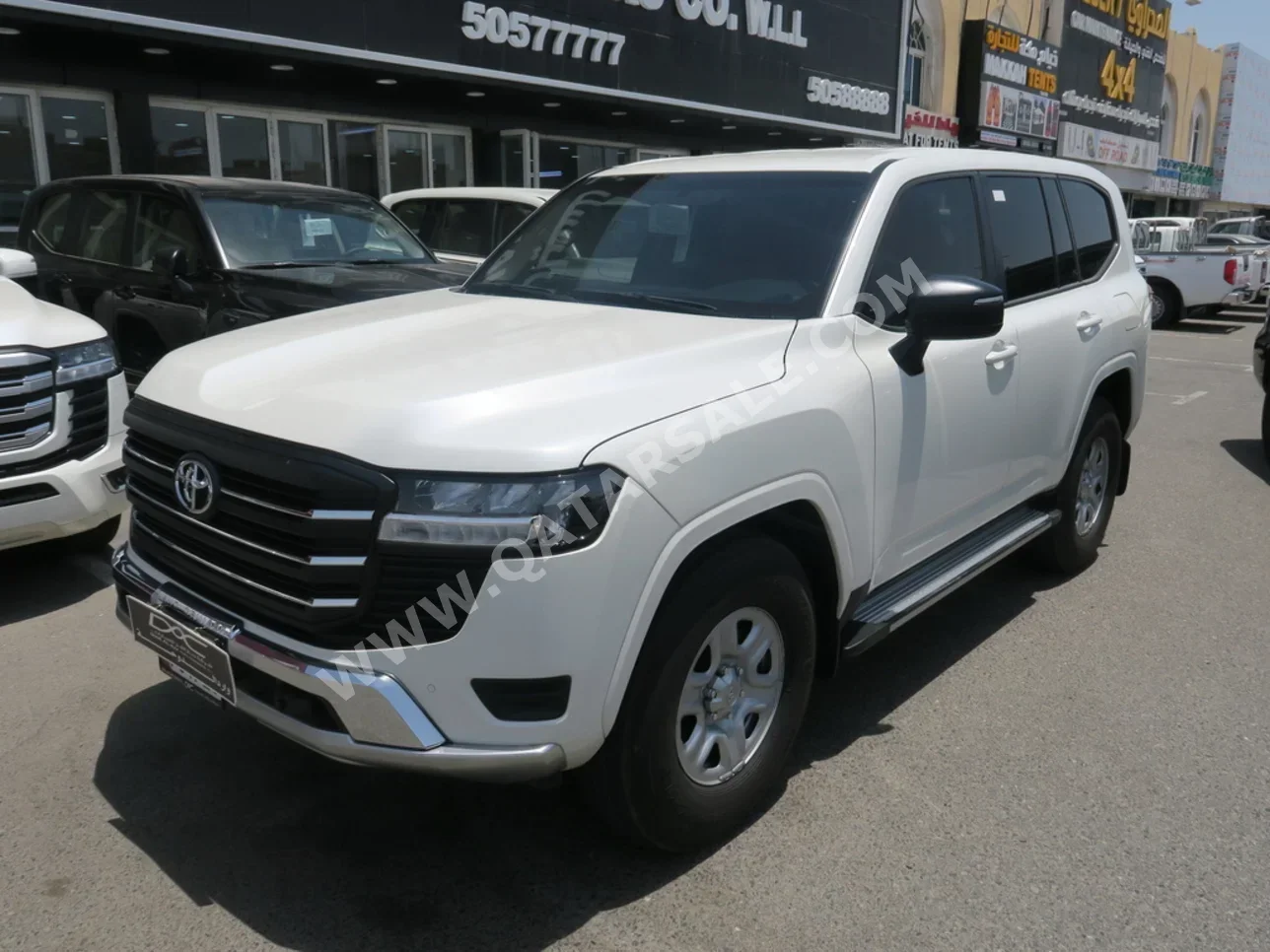 Toyota  Land Cruiser  GX  2023  Automatic  79,000 Km  6 Cylinder  Four Wheel Drive (4WD)  SUV  White  With Warranty