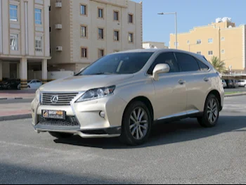 Lexus  RX  350  2013  Automatic  127,000 Km  6 Cylinder  Four Wheel Drive (4WD)  SUV  Gold