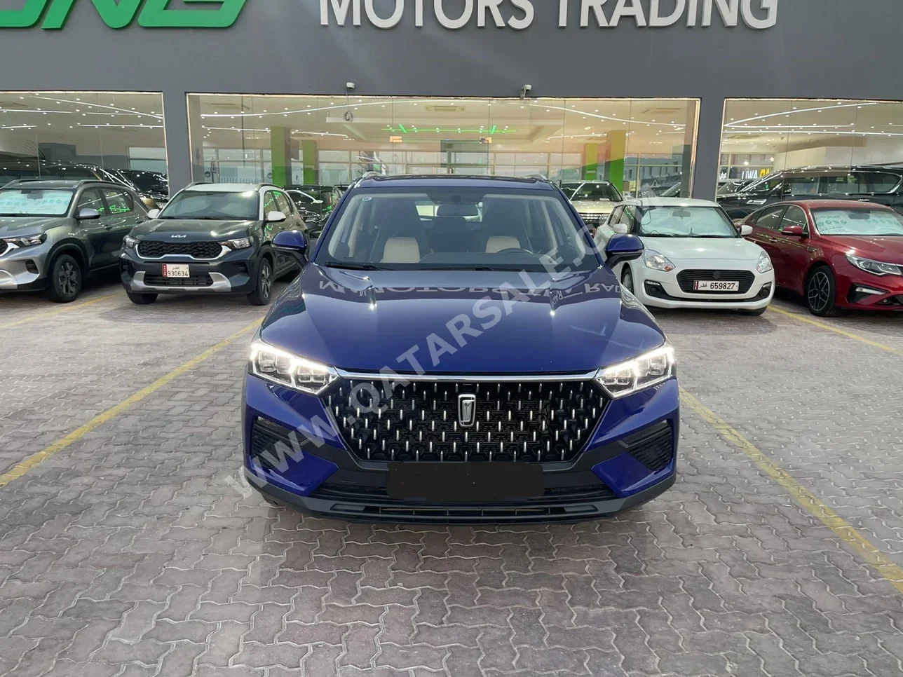 Bestune  T77  2023  Automatic  22٬000 Km  4 Cylinder  All Wheel Drive (AWD)  SUV  Blue  With Warranty