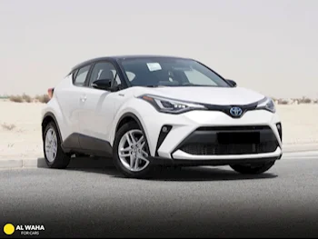 Toyota  C-HR  HIBRID  2023  Automatic  9,000 Km  4 Cylinder  Front Wheel Drive (FWD)  Hatchback  White  With Warranty