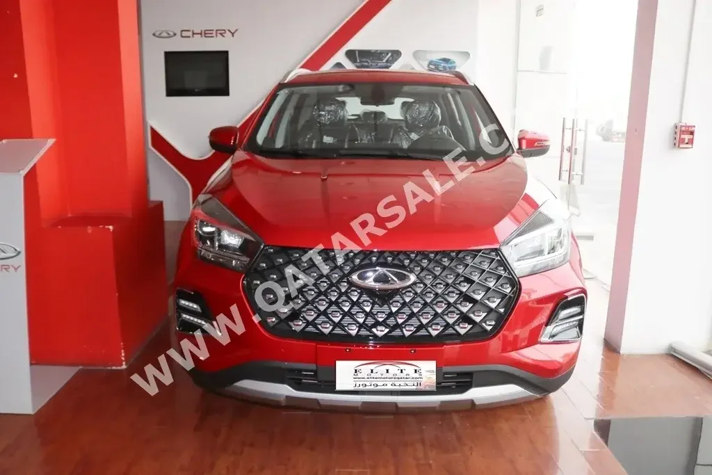 Chery  Tiggo  4 Pro  2023  Automatic  0 Km  4 Cylinder  Front Wheel Drive (FWD)  SUV  Red  With Warranty