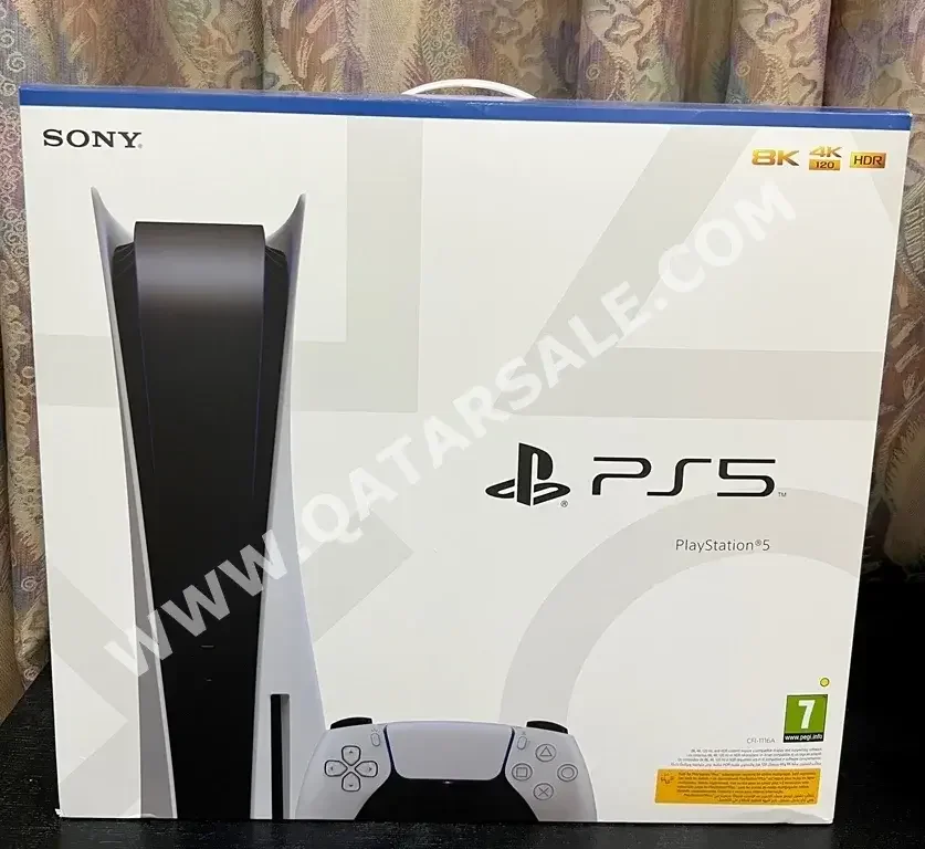 Video Games Consoles - Sony  - PlayStation 5 Disk  - 825 GB