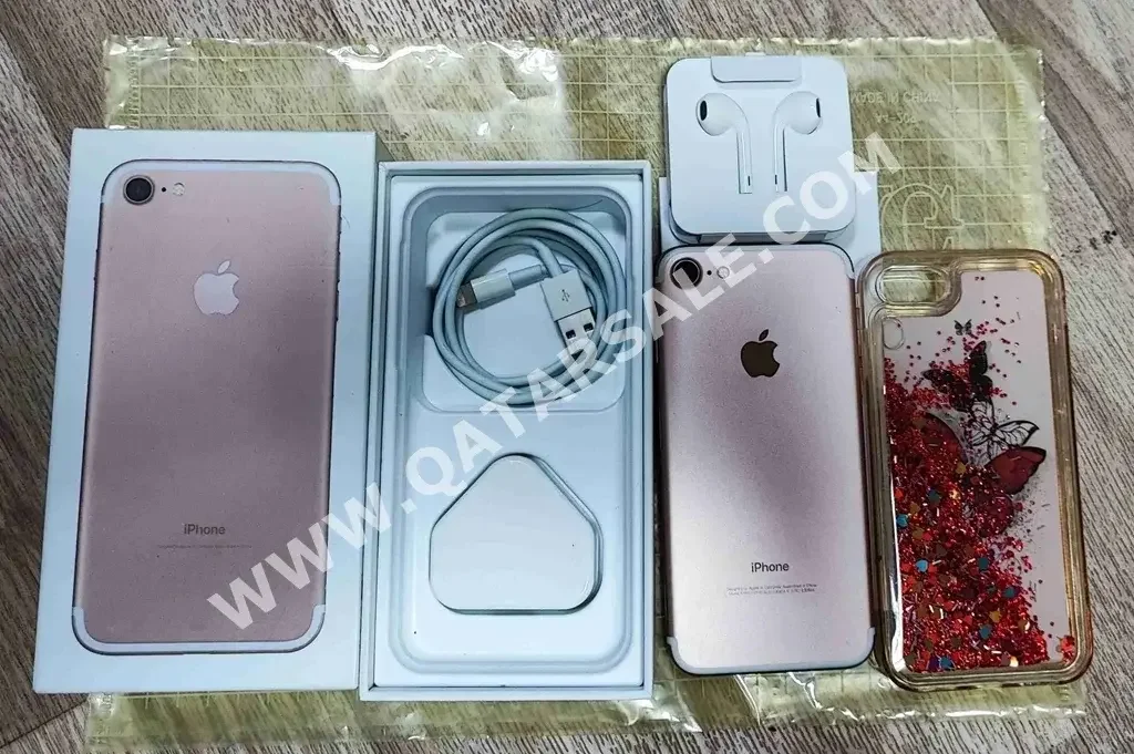 Apple  - iPhone 7  - Rose Pink  - 128 GB