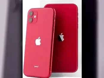 Apple  - iPhone 11  - Red  - 64 GB