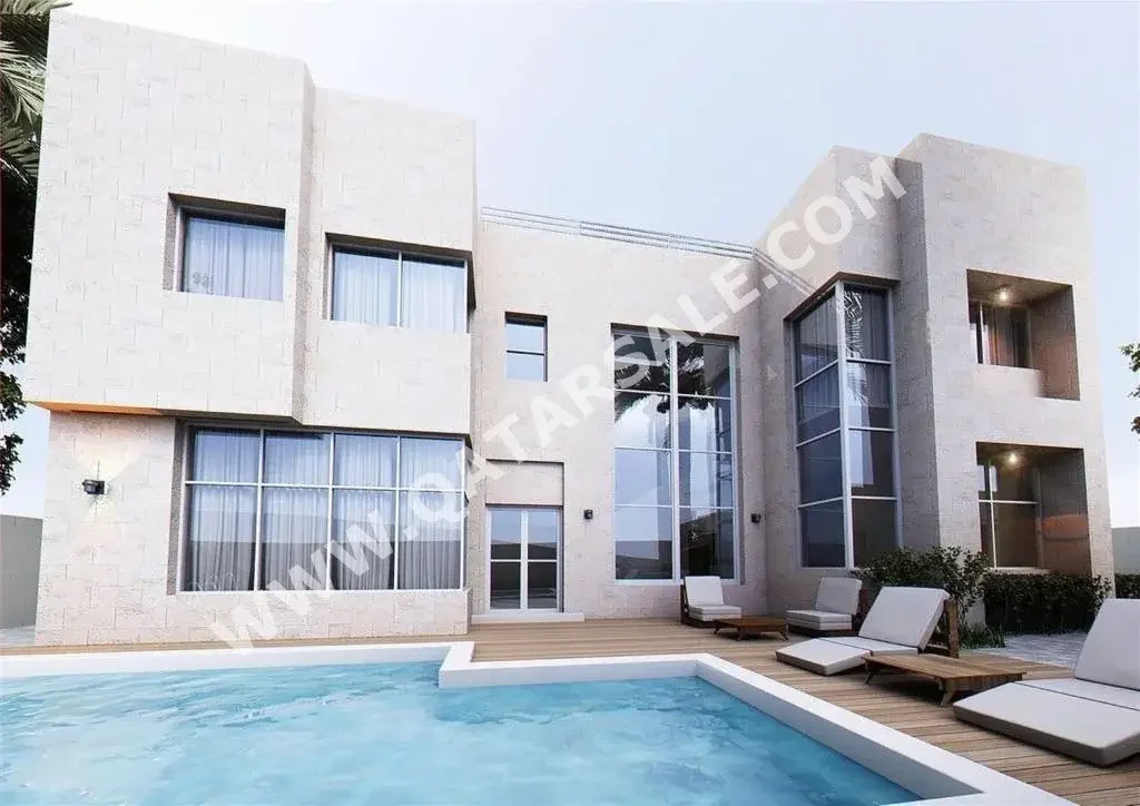 Labour Camp Family Residential  - Semi Furnished  - Lusail  - Al Erkyah  - 5 Bedrooms