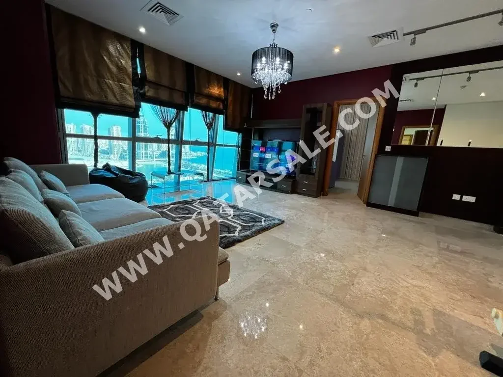 2 غرف نوم  شقة  للبيع  في الدوحة -  الخليج الغربي  مفروشة بالكامل