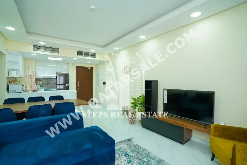3 Bedrooms  Apartment  For Rent  in Lusail -  Al Erkyah  Fully Furnished