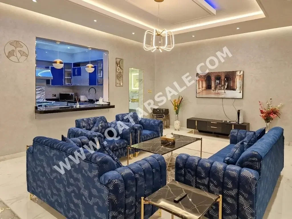 3 Bedrooms  Apartment  For Rent  in Doha -  Al Thumama  Fully Furnished