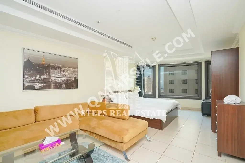 Studio  For Rent  in Doha -  The Pearl  Fully Furnished