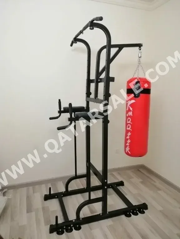 Gym Equipment Machines - Pull-Up Bars  - Black  With Installation  With Delivery